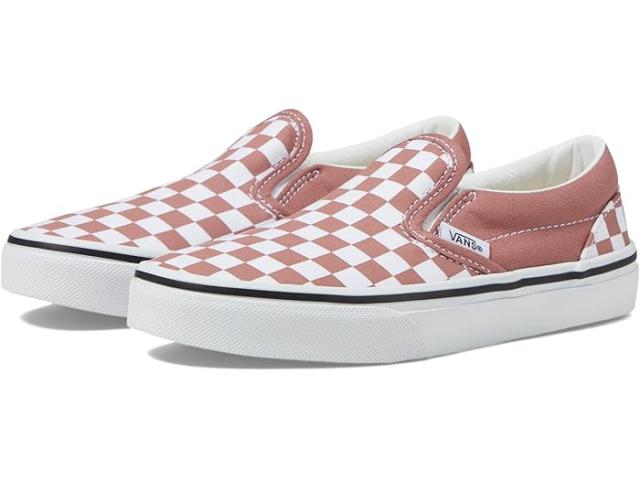 (取寄) バンズ キッズ キッズ クラシック スリップ-オン (リトル キッド) Vans Kids kids Vans Kids Classic Slip-On (Little Kid) Color Theory Checkerboard Withered Roseの通販は 17,290円