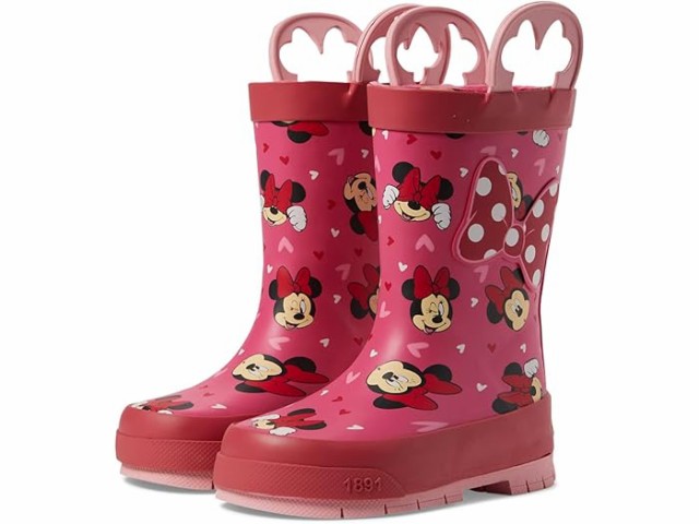 (取寄) ウエスタンチーフ キッズ ガールズ ミニー ラブ レイン ブート (トドラー/リトル キッド/ビッグ キッド) Western Chief Kids girls Western Chief Kids Minnie Love Rain Boot (Toddler/Little Kid/Big Kid) Pinkの通販は