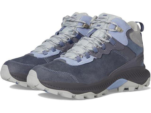 (取寄) メレル レディース スピード ストライク 2 ミッド LTR ウォータープルーフ Merrell women Speed Strike 2 Mid LTR Waterproof Indigo