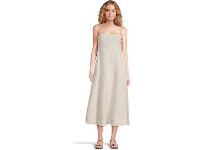 (取寄) メイドウェル レディース ノラ ドレス - 100パーセント リネン Madewell women Nola Dress - 100% Linen Lighthouse