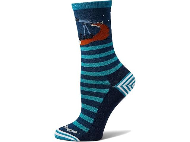 (取寄) ダーンタフバーモント レディース アニマル ハウス クルー ライトウェイト Darn Tough Vermont women Animal Haus Crew Lightweight Eclipse