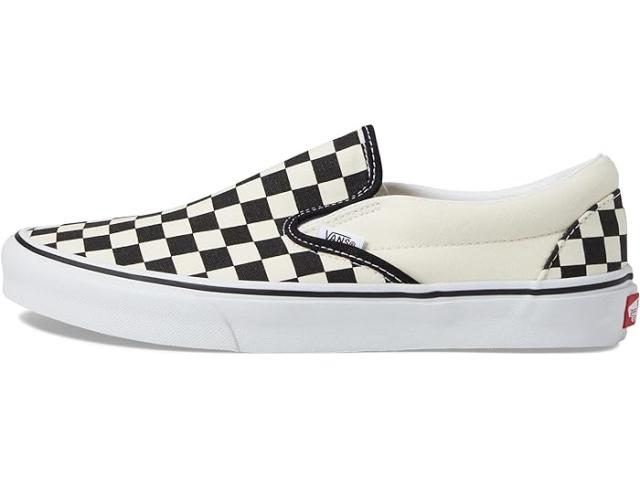 (取寄) バンズ クラシック スリッポン ワイド Vans Classic Slip-On Wide Checkerboard Black/Classic White 取寄) バンズ クラシック スリッポン ワイド Vans Classic Slip-On