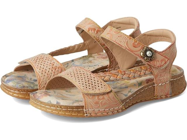 (取寄) ラルティストバイスプリングステップ レディース ポピュラー L'Artiste by Spring Step women Popular Beige Multi