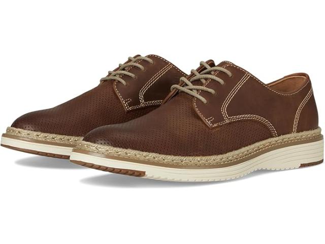 (取寄) ジョンストン&マーフィー メンズ アップトン パーフェド プレーン トゥ Johnston & Murphy men Upton Perfed Plain Toe Brownの通販は