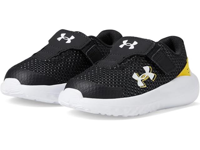 (取寄) アンダーアーマー キッズ ボーイズ インファント サージ 4 オルタネイト クロージャー (トドラー) Under Armour Kids boys Under Armour Kids Infant Surge 4 Alternate Closure (Toddler) Black/Taxi/Whiteの通販は