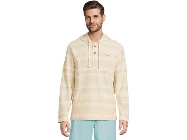 (取寄) オニール メンズ ババロ ストライプ プルオーバー スウェットシャツ O'Neill men Bavaro Stripe Pullover Sweatshirt Cream