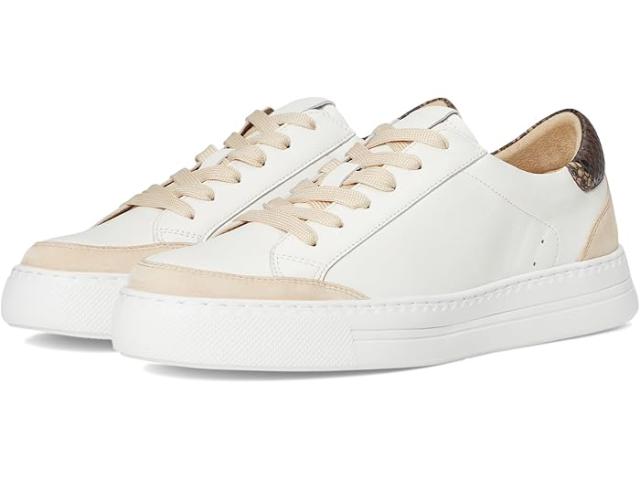 (取寄) ヴァネリ レディース イン Vaneli women Ying White Nappa/Nude Suede Combo