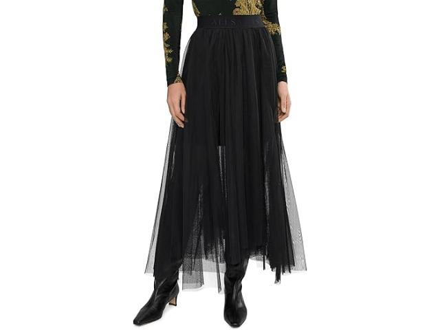 (取寄) オールセインツ レディース アライ チュール スカート AllSaints women Ally Tulle Skirt Black