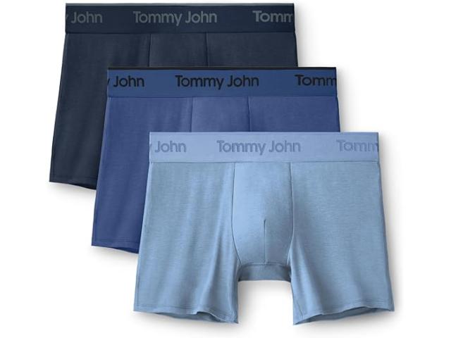 (取寄) トミー ジョン メンズ セカンド スキン モーダル 4 ボクサー ブリーフ 3-パック  John men Second Skin Modal 4