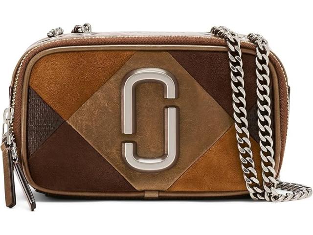 (取寄) マークジェイコブス レディース ザ スエード パッチワーク Marc Jacobs women The Suede Patchwork Softshot Brown Multi