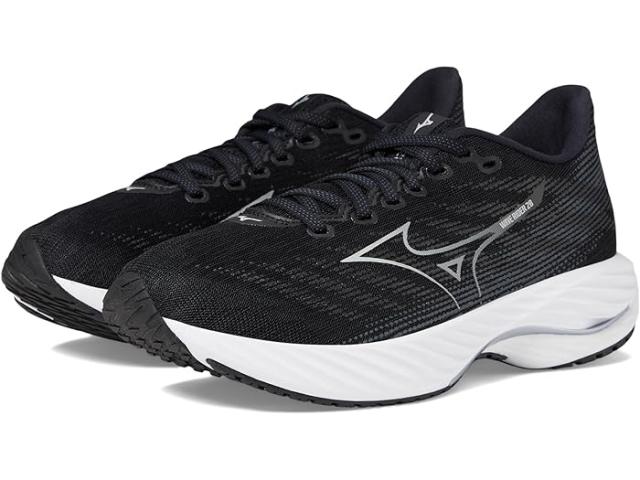 (取寄) ミズノ レディース ウェーブ ライダー 28 Mizuno women Mizuno Wave Rider 28 Black/Harbor Mist