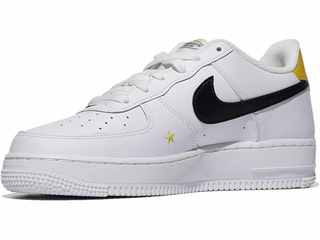 (取寄) ナイキ キッズ ボーイズ エアー フォース 1 LV8 (ビッグ キッド) Nike Kids boys Air Force 1 LV8 (Big Kid) White/Black/Dark Sulfurの通販は