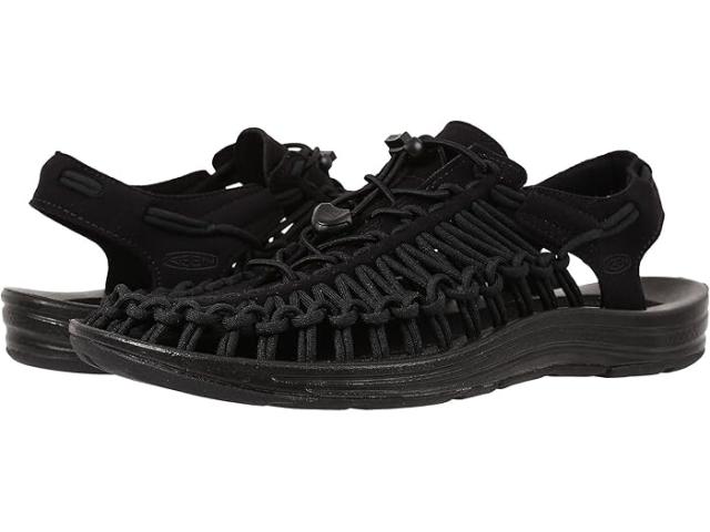 (取寄) キーン メンズ ユニーク KEEN men Uneek Black/Black