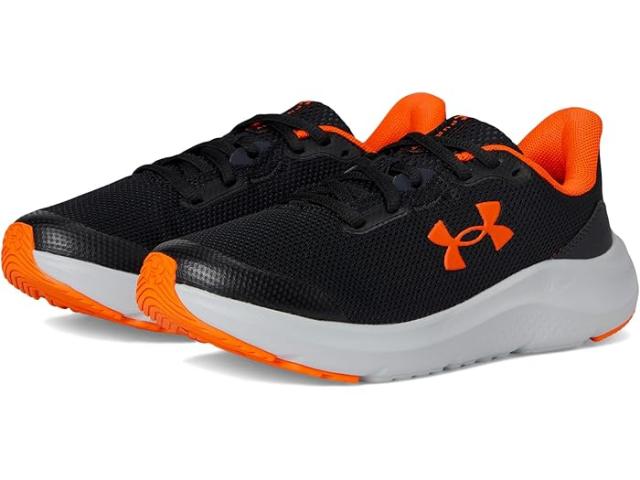 (取寄) アンダーアーマー キッズ ボーイズ パシュート 4 (ビッグ キッド) Under Armour Kids boys Pursuit 4 (Big Kid) Black/Anthracite/Ares Redの通販は