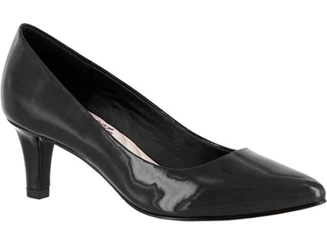 (取寄) イージーストリート レディース ポワント Easy Street women  Pointe Black Patentの通販は