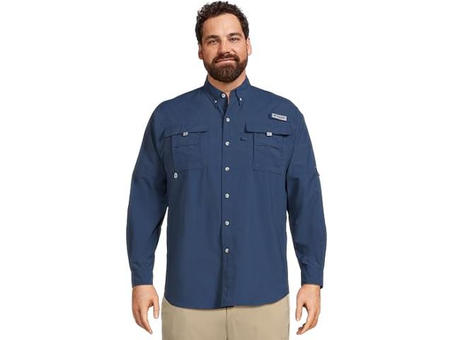 (取寄) コロンビア メンズ ビッグ アンド トール バハマ リ ロング スリーブ シャツ Columbia men Big & Tall Bahama II Long Sleeve Shirt Carbon 1