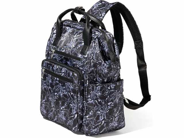 (取寄) バッガリーニ レディース チェルシー ラップトップ バックパック Baggallini women Baggallini Chelsea Laptop Backpack Black Divine Roseの通販は