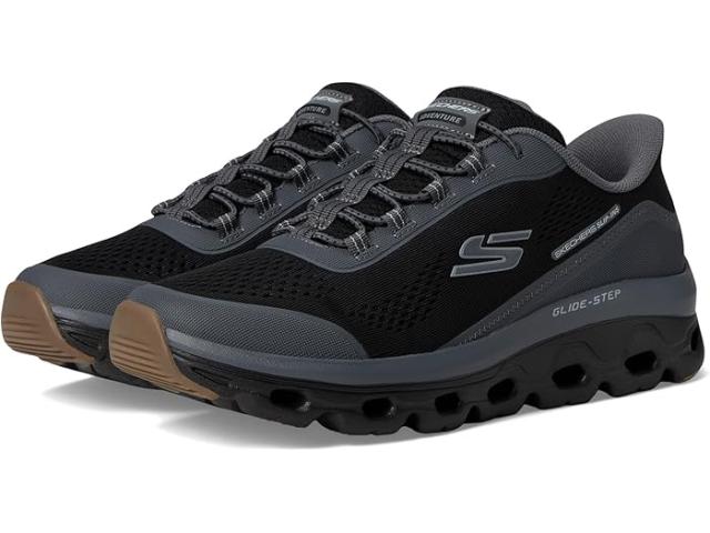 (取寄) スケッチャーズ メンズ グライド-ステップ ソール ハンズ フリー スリップ-イン SKECHERS men Glide-Step Sole Hands Free Slip-in Black/Charcoal