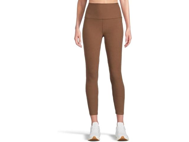(取寄) ビヨンドヨガ レディース スペースダイ コート イン ザ ミディ ハイ ウェスト レギングス Beyond Yoga women Spacedye Caught In The Midi High Waisted Leggings True Chocolate Heather