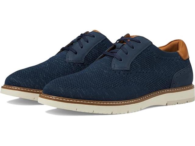 (取寄) フローシャイム メンズ ヴィーブ ニット プレーン トゥ オックスフォード Florsheim men Florsheim Vibe Knit Plain Toe Oxford Navy