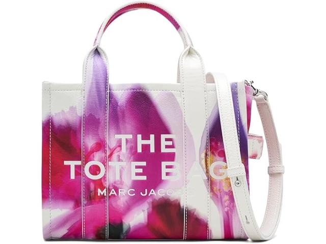 (取寄) マークジェイコブス レディース ザ フューチャー フローラル レザー スモール トート バッグ Marc Jacobs women The Future Floral Leather Small Tote Bag White Multiの通販は