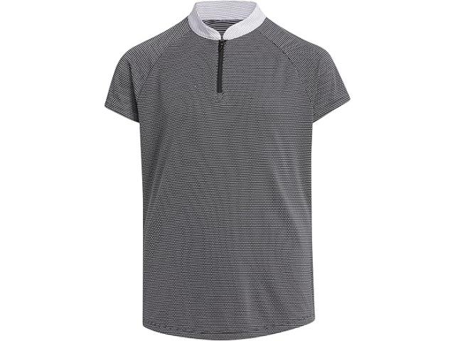 (取寄) アディダス ゴルフ キッズ ガールズ ジップ ポロ シャツ (リトル キッズ/ビッグ キッズ) adidas Golf Kids girls Zip Polo Shirt (Little Kids/Big Kids) Blackの通販は 11,520円