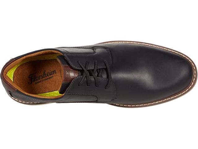 (取寄) フローシャイム メンズ ノーウォーク プレーン トゥ オックスフォード Florsheim men  Norwalk Plain Toe Oxford Black Crazy Horse