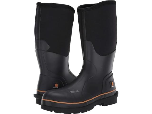 (取寄) カーハート メンズ 15 ウォータープルーフ カーボン ナノ コンプ トゥ ラバー ブート Carhartt men Carhartt 15" Waterproof Carbon Nano Comp Toe Rubber Boot Blackの通販はその他ブーツ