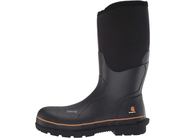 (取寄) カーハート メンズ 15 ウォータープルーフ カーボン ナノ コンプ トゥ ラバー ブート Carhartt men Carhartt 15" Waterproof Carbon Nano Comp Toe Rubber Boot Blackの通販は