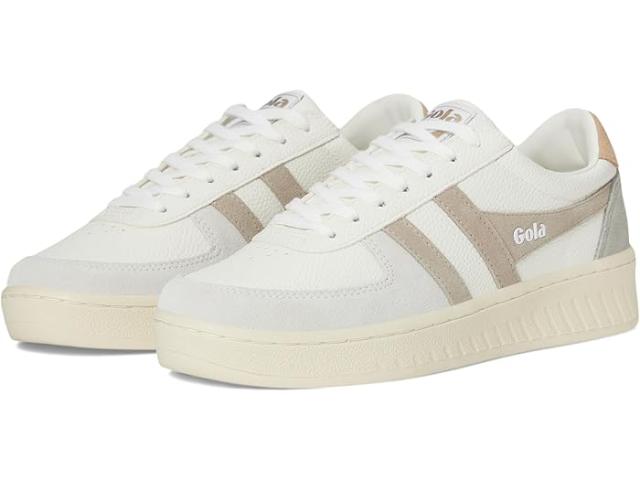 (取寄) ゴーラ レディース グランドスラム トライデント Gola women Grandslam Trident White/Feather Grey/Oat
