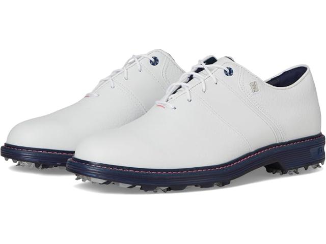 (取寄) フットジョイ メンズ プレミア シリーズ - パッカード ゴルフ シューズ- プリビアス シーズン FootJoy men Premiere Series - Packard Golf Shoes- Previous Season White/Pink/Navy