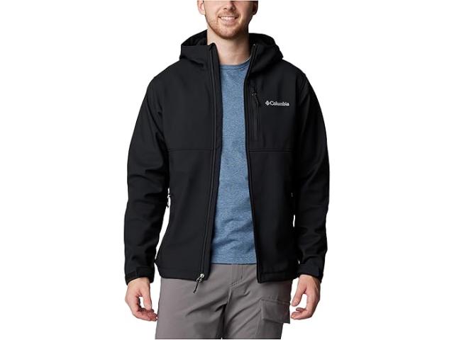 (取寄) コロンビア メンズ アセンダー リ フーデット ソフトシェル ジャケット Columbia men Columbia Ascender II Hooded Softshell Jacket Black