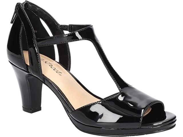 (取寄) イージーストリート レディース フラッシュ Easy Street women Flash Black Patent