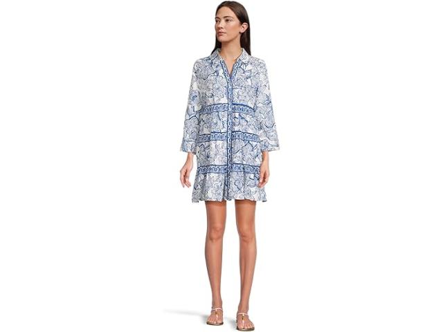 (取寄) リリー ピュリッツァー レディース アンジー ドレス Lilly Pulitzer women Angie Dress Coconut Unforgettable Engineered