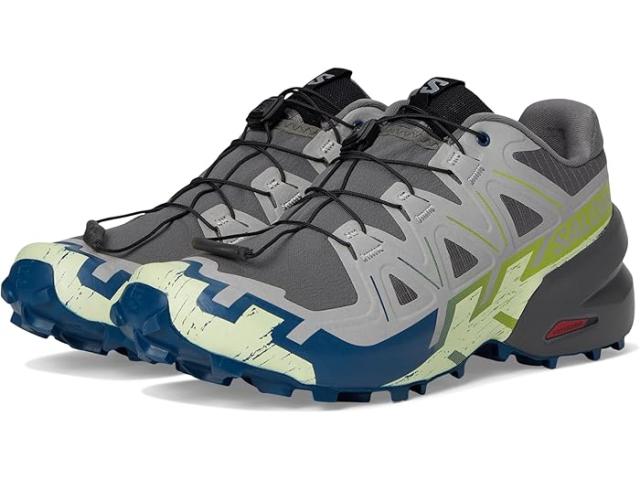 (取寄) サロモン メンズ スピードクロス 6 Salomon men Speedcross 6 Castlerock/Lime Cream/Poseidon