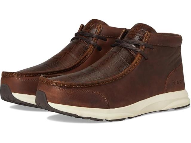 (取寄) アリアット メンズ スピットファイア Ariat men Spitfire Brown Crocodile Print