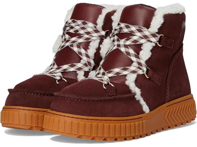 (取寄) ソレル レディース オナ アベ アルパイン ウォータープルーフ ブーツ SOREL women Ona Ave Alpine Waterproof Boot Redwood/Gum