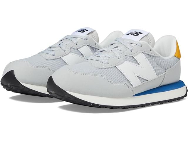 (取寄) ニューバランス キッズ ボーイズ 237 (ビッグ キッド) New Balance Kids boys New Balance Kids 237 (Big Kid) Brighton Grey/Blue Agateの通販は 22,310円