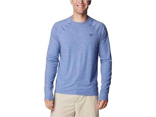 (取寄) コロンビア メンズ パフォーマンス フィッシング ギア 1 ロング スリーブ Columbia men Columbia PFG Uncharted Long Sleeve Bluebell Heatherの通販は