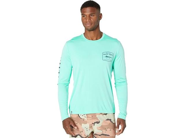 (取寄) ソルティ クルー メンズ ステルス ロング スリーブ サンシャツ Salty Crew men Salty Crew Stealth Long Sleeve Sunshirt Seafoamの通販は