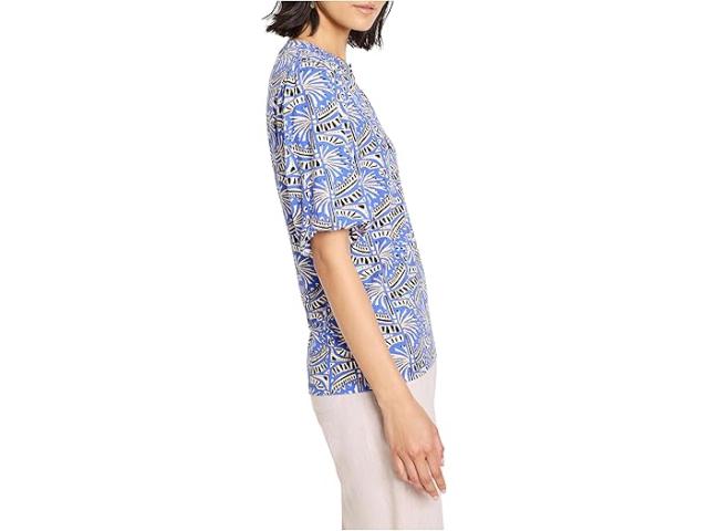(取寄) ニックゾー レディース オーシャン ジュエル トップ NIC+ZOE women Ocean Jewel Top Blue Multi