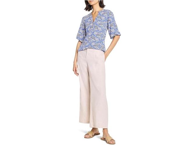 (取寄) ニックゾー レディース オーシャン ジュエル トップ NIC+ZOE women Ocean Jewel Top Blue Multi