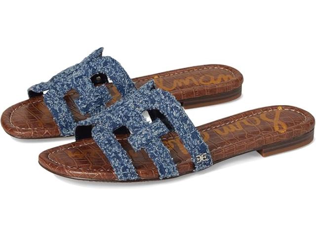 (取寄) サムエデルマン レディース ベイ Sam Edelman women Bay Navy Distressed Denim