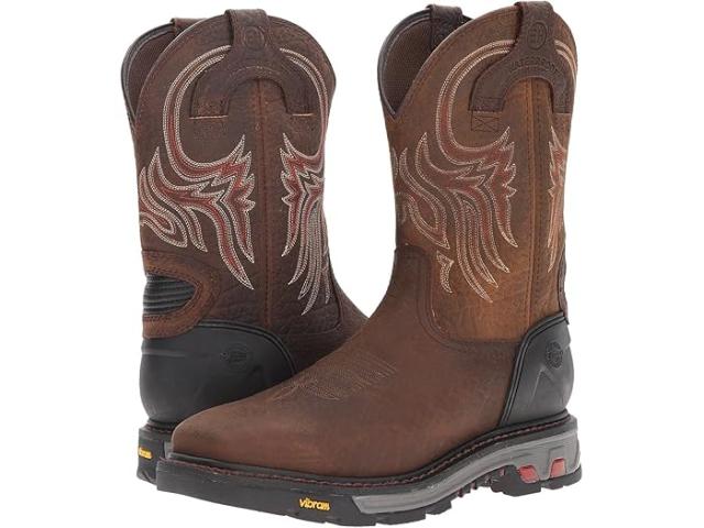 (取寄) ジャスティン メンズ ドリスコル スティール トゥ Justin men Justin Driscoll Steel Toe Brown