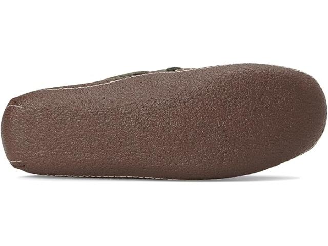 (取寄) エルエルビーン メンズ ハンド ソーン スリッパ フランネル-ラインド L.L.Bean men L.L.Bean Hand Sewn Slippers Flannel-Lined Graphite