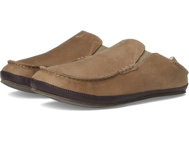(取寄) オルカイ メンズ モロア スリッパ OluKai men Moloa Slipper Clay/Dark Java