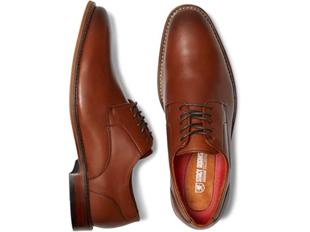 (取寄) ステイシー アダムス メンズ マールトン プレーン トゥ オックスフォード Stacy Adams men Stacy Adams Marlton Plain Toe Oxford Chocolate