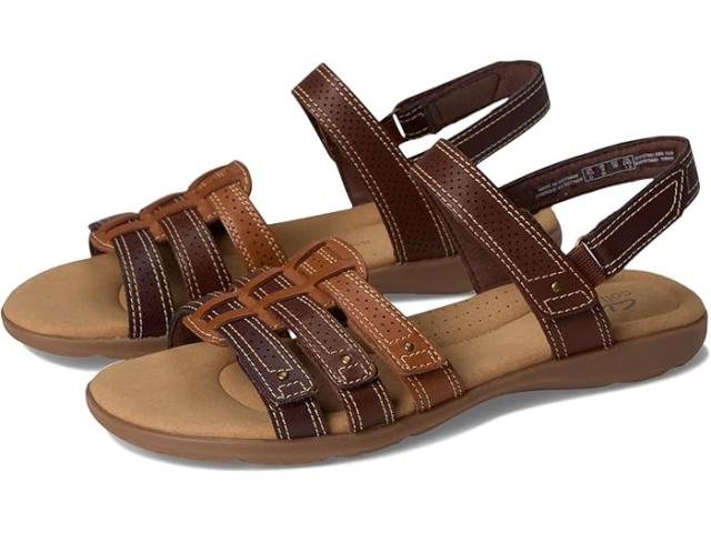 (取寄) クラークス レディース エリザベル ケイ Clarks women Elizabelle Kay Brown Multi Leather