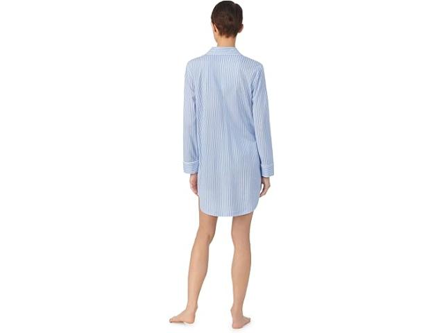(取寄) ローレン ラルフローレン レディース オーガニック コットン ロング スリーブ ノッチ カラー スリープシャツ Lauren Ralph Lauren women Organic Cotton Long Sleeve Notch Collar Sleepshirt Blue Stripeの通販は (取寄) ローレン ラルフローレン レディース オーガニック コットン ロング スリーブ ノッチ カラー スリープシャツ Lauren Ralph Lauren women Organic Cotton Long Sleeve Notch Collar Sleepshirt Blue Stripeの通販は