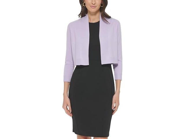 (取寄) カルバンクライン レディース ニット シュラッグ   women Knit Shrug Opal